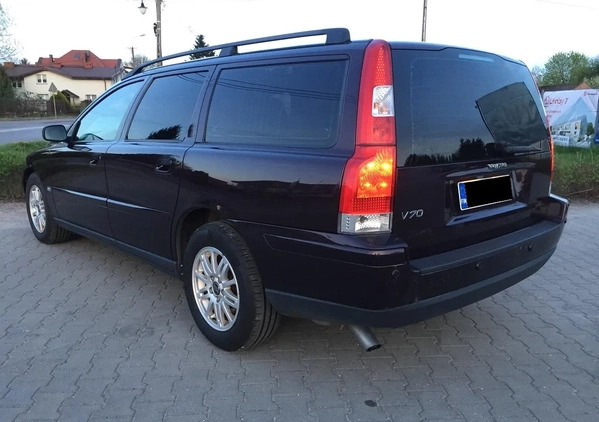 Volvo V70 cena 19900 przebieg: 366000, rok produkcji 2005 z Jedwabne małe 191
